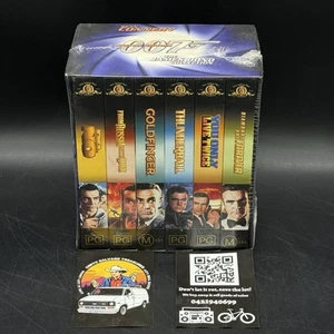 New Sean Connery 007 Special Edition The James Bond Collection 6 VHS Box Set - Picture 1 of 7