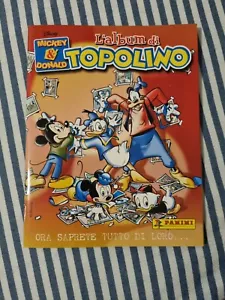Album Disney Mickey & Donald Topolino Panini 2003 Vuoto + Set Completo Figurine - Imagen 1 de 4