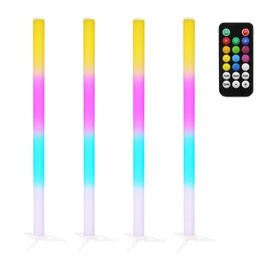 4x Equinox Pulse Tube Colour Changing LED Effect - Picture 1 of 4
