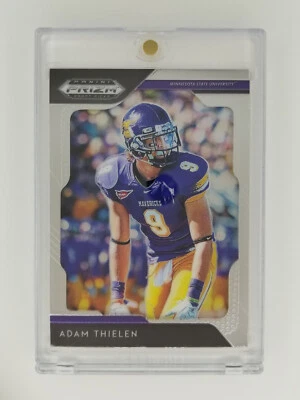 2019 Panini Prizm Draft - #4 Adam Thielen - Image 1 of 2