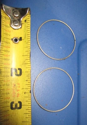 1994-1997 HONDA VFR750 VFR 750 INTERCEPTOR Front fork shock tube top clips - Image 1 of 3