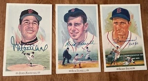 4 autographed Perez-Steele Celebration baseball HOF postcards (Marichal+3) - Picture 1 of 7