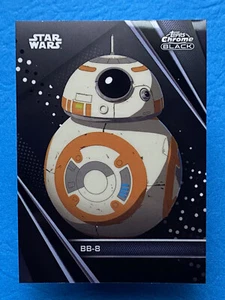 2023 Topps Star Wars Chrome Black Animated SP BB-8 #AS-23 - Picture 1 of 2