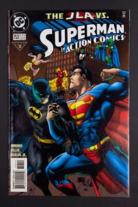 Superman In Action Comics #753 (DC, 1999) JLA/Supermen of America  VF+ - Picture 1 of 2