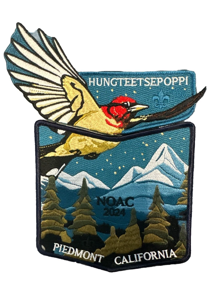 OA BSA NOAC 2024 HUNGTEETSEPOPPI LODGE 466 DELEGATE SET RARE 100 MADE - Image 1 of 1