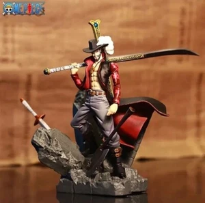 One Piece Action Figure Drakul Mihawk 17 Cm Da Collezione! - Foto 1 di 5