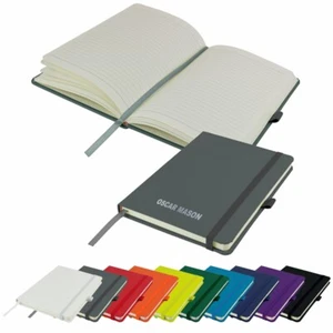 Personalised A5 Notebook/Note Pad- Printed with Name by That's My Pencil - GREY - Picture 1 of 4