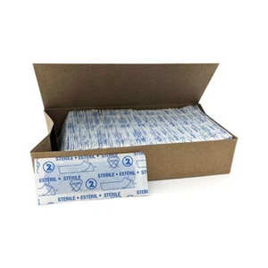 Blue Metal Detectable Bandage Strips - Plastic - 1"x3" - 1500/CS (MS-29115) - Picture 1 of 1