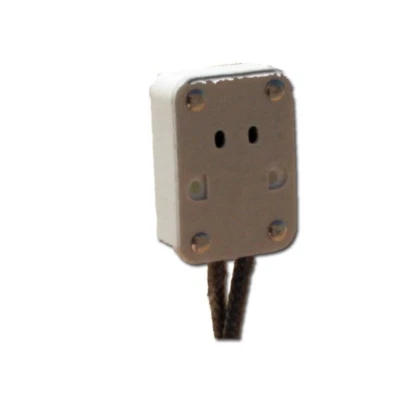 Osram Ceramic 2-Pin G5.3 Miniature Base SF-1 MR16 Socket Lampholder - Image 1 of 2