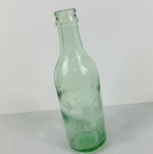 Vintage Maui Soda Works Flasche Hawaii grün Glas geprägt 9oz leer Getränk - Bild 1 von 18