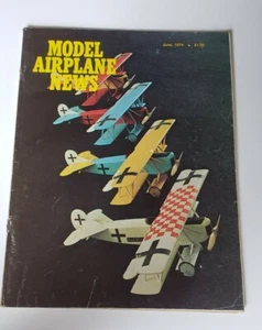 Vintage Model Airplane News Magazine June 1974 - Picture 1 of 2