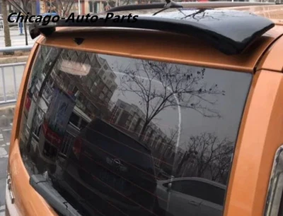 For 2010-2013 Kia Soul Hatchback Glossy Black ABS Rear Roof Window Spoiler Wing Foto 1 de 4