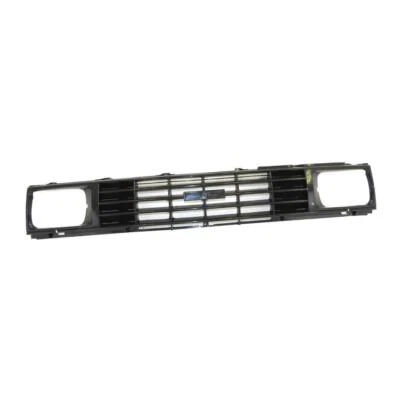 Front Black Grille Assembly Primed for 1984-1986 Toyota Pickup Truck 2WD - Image 1 of 3