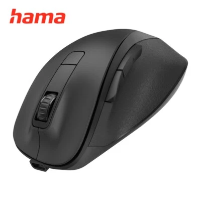 Hama MW-500 Rechargeable Ergonomic Optical 6-Button Wireless Mouse - Image 1 of 3
