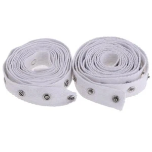 2Yds Invisible Snap Buttons Tape Metal Fastener Sewing Fastener DIY Craft - Picture 1 of 9