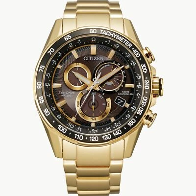 Citizen Eco-Drive PCAT Radio Controlled Chronograph Men's Watch 43mm CB5912-50E - Image 1 of 4