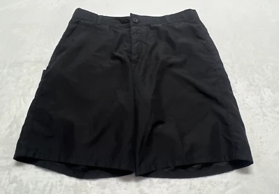 Pantalones Cortos IZOD Performance Uniforme Jóvenes Niños 16 Husky Negro Cintura Ajustable Foto 1 de 4