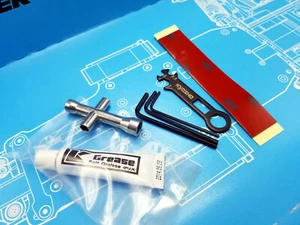 NEU Kyosho OPTIMA 2016 JAVELIN ULTIMA 3M Band Inbuskreuz Multi Schraubenschlüssel Fett - Bild 1 von 3