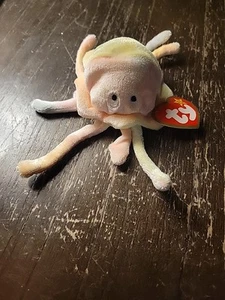 Ty Teenie Beanie Babies 1999 Goochy The Jellyfish With Tush & Hang Tag  - Picture 1 of 7