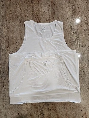 New Men's SKIMS Set Of 2 White Modal Tank Size Plus 2X  - Image 1 of 2