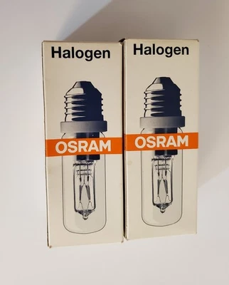 New-NOS Pair (2) Osram 64490 120V 250W Halogen Bulb *Made in Germany - Tested - Image 1 of 4