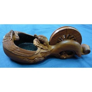 Tsuboken 270mm Sumitsuobo Chalk line Japanese Vintage Wooden Carpentry Tool - Picture 1 of 6