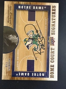 #HC-BL Bill Laimbeer 2011-12 SP Authentic Fighting Irish Home Court Signatures - Picture 1 of 2