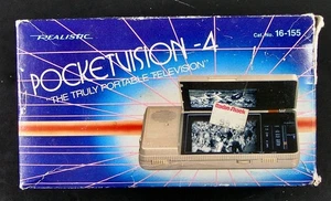 Realistic Japan  Pocketvision- 5 Handheld Television Model 16-155, 1987 - Picture 1 of 6