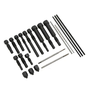 Glow Plug Removal Kit 22 Piece Portable Complete Glow Plug Removal Tool - Picture 1 of 12