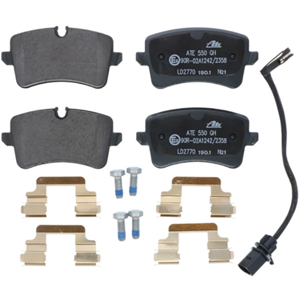 4G0698451Q Juego de pastillas de freno traseras originales VW Audi 2 ruedas para A6 Quattro A7 Foto 1 de 2