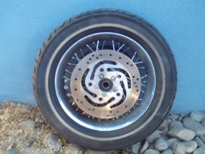 Harley-Davidson Touring SOFTAIL REAR spoke BACK WHEEL RIM 16x3 smooth rim - Bild 1 von 4