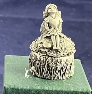 Wee Boxes Small Pewter Trinket Box ~ FY06 ~ NIB ~UK Made - Imagen 1 de 11