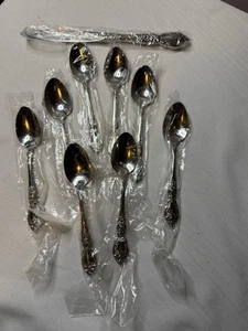Lot of 9 Oneida WADSWORTH Flatware NEW IN PKG 8 Teaspoons 1 Butter Knife - Picture 1 of 5
