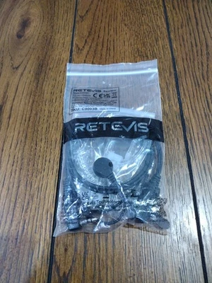 New (Unused) Walkie Talkie Earpieces Retevis EAK001 Acoustic Tube Headset C9003A - Image 1 of 4