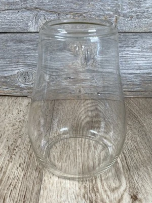 Vintage Hurricane Lantern Replacement Glass Globe Antique Kerosene Oil Shade - Image 1 of 4