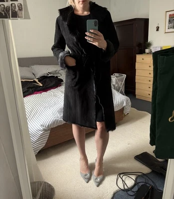 Abrigo de piel de oveja LK Bennett - Talla 12 Foto 1 de 4