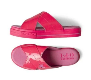 Womens Converse X OPI One Star Sandal Slip Hyper Pink 565662C - Picture 1 of 5