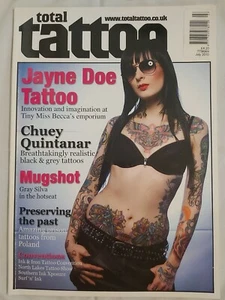 TOTAL TATTOO #69 JULY 2010 - JAYNE DOE TATTOO - CHUEY QUINTANAR - MUGSHOT - Picture 1 of 1
