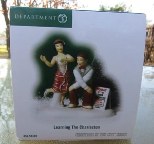 Department 56 Christmas In The City 2006 56.59468 Learning the Charleston sin usar - Imagen 1 de 1