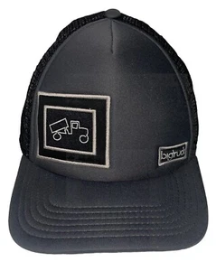 Big Truck Hat Cap Adult Snapback Black Trucker Mesh Authentic Adventure Mens - Picture 1 of 10