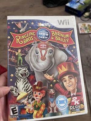 Ringling Bros. and Barnum & Bailey: Circus Nintendo Wii, 2009 New Sealead - Image 1 of 2