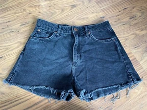 high waist denim shorts size 12 - Picture 1 of 3