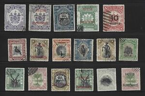 (44486) NORTH BORNEO CLASSIC STAMPS NICE USED UNUSED SELECTION