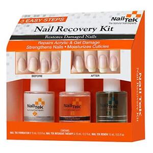 Nail Tek New Restore Damaged Nails Kit Intensive Therapy II 0.5 fl oz Foundation