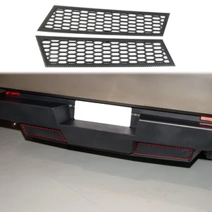 Rear Bumper Honeycomb Mesh Trim Cover Accessories for Tesla Cybertruck (Matte... - Foto 1 di 6