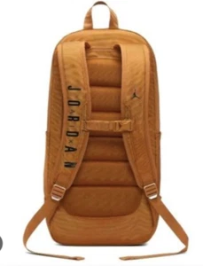 Rare, NWT Jordan Backpack Air Jordan Jumpman Fluid Backpack Ochre Tan Brown - Picture 1 of 3