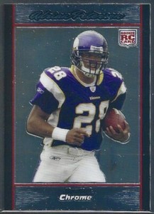 2007 Bowman Chrome Adrian Peterson Rookie No. BC65