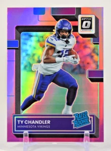 2022 Donruss Optic Football Ty Chandler #282 Rated Rookie Pink Holo Vikings - Picture 1 of 2