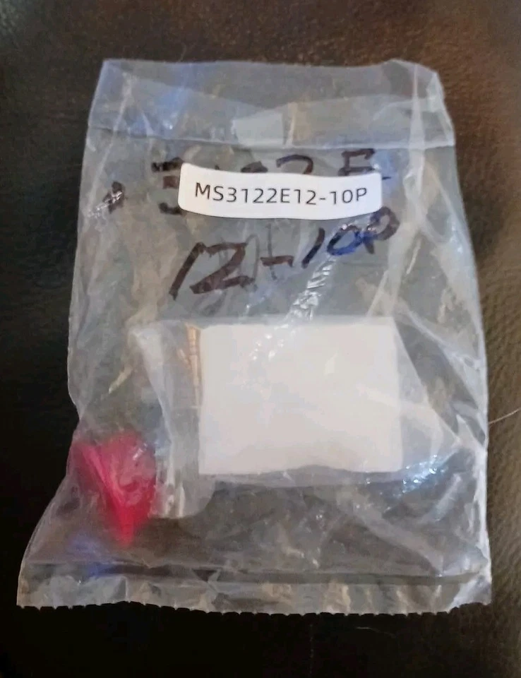 1 NEW MS3122E12-10P MS3192A20-29A  10 PIN MALE JACK **NOT CHINESE UNBRANDED** - Image 1 of 1