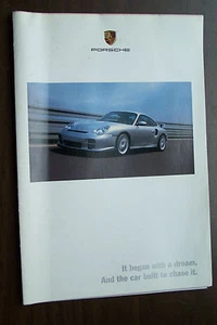 2001 Porsche 911 gt 2 owners sales brochure original poster - Picture 1 of 6